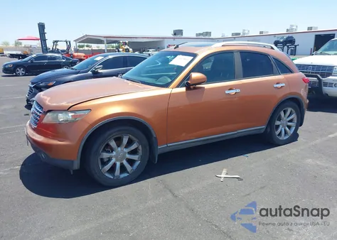 2004 Infiniti Fx45 из США, поврежденный, VIN JNRBS08W44X402192